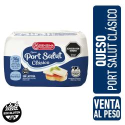 Queso Port Salut sin Lactosa Fraccionado La Serenísima x 1kg