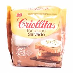 Tostadas Salvado Criollitas x 195 g.