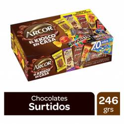 Bombones y Chocolates Surtidos Caja Arcor x 246 g.