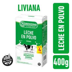Leche en Polvo Descremada Est La Serenísima x 400 g.