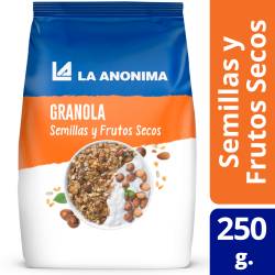 Granola Semillas y Frutos Secos La Anónima x 250 g.