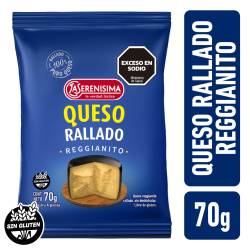 Queso Rallado Reggianito La Serenísima x 70 g.