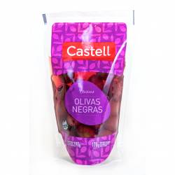 Aceitunas Negras Castell x 170 g.