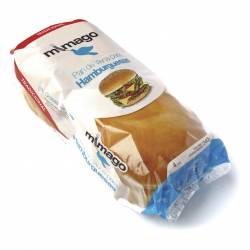 Pan de Viena para Hamburguesas Mimago x 240 g.