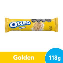 Galletitas Oreo Golden Sabor Vainilla Rellenas con Crema 118g