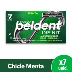 Chicles Beldent Infinit Menta 13,3g
