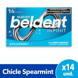 Chicles Beldent Infinit Mentol 26,6g