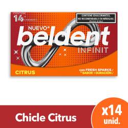 Chicles Beldent Infinit Citrus 26,6g