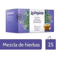 Te en Saquitos Hierbas Naturales La Virginia x 25 un.