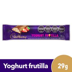 Chocolate Cadbury Relleno Yoghurt Frutilla 29g.