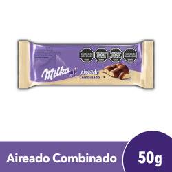 Chocolate Milka Aireado Combinado 50g