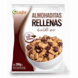 Almohaditas Rellenas Chocolate Suizo Lasfor x 200 g.