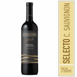 Vino Tinto Cabernet Sauvignon Selecto Colon x 750 cc.