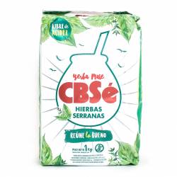 Yerba Mate Compuesta c/ Hierbas Serranas CBSé x 1 Kg.
