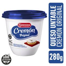 Queso Untable Cremón Original La Serenísima x 280 g.
