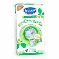 Leche LV Parcialmente Descremada Tregar x 1 Lt.