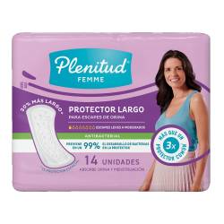 Protector para Incontinencia Leve Plenitud Femme x 14 un.