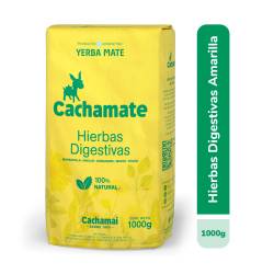 Yerba Mate Compuesta Amarilla Cachamate x 1 Kg.