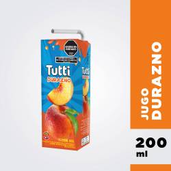 Jugo Sabor Durazno Tetra Tutti x 200 cc.