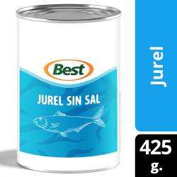 Jurel sin Sal Agregada Best x 425 g.