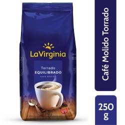 Café Molido Torrado Equilibrado La Virginia x 250 g.