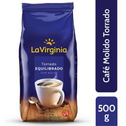 Café Molido Torrado Equilibrado La Virginia x 500 g.