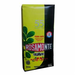 Yerba Mate con Palo Suave 55 Aniversario Rosamonte x 500 g.