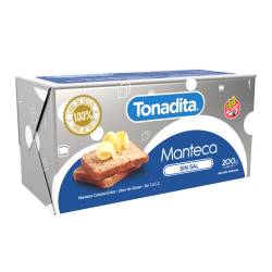 Manteca sin Sal Tonadita x 200 g.