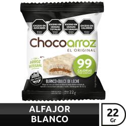 Alfajor de Arroz Chocolate Blanco Chocoarroz x 22 g.