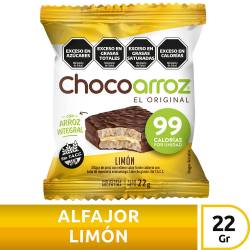 Alfajor de Arroz Limón Chocoarroz x 22 g.
