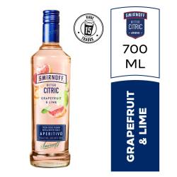 Aperitivo Bitter Citric Grap&Lime Smirnoff x 700 cc.