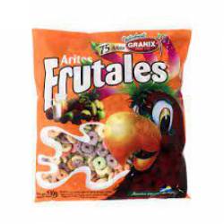 Cereal de Frutas Aritos Bolsa Granix x 130 g.