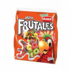 Cereal de Frutas Aritos Bolsa Granix x 350 g.