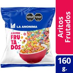 Aritos Frutados Bolsa La Anónima x 160 g.