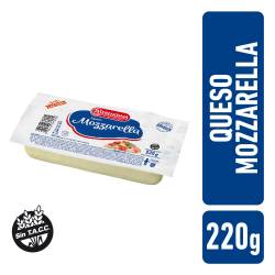 Queso Mozzarella sin Lactosa La Serenísima x 220g.
