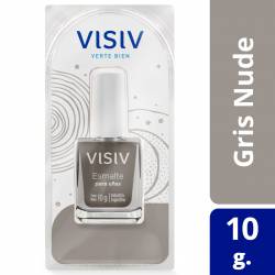 Esmalte para Uñas Gris Nude Visiv x 10 g.