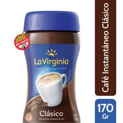 Café Instantáneo Clásico La Virginia x 170 g.