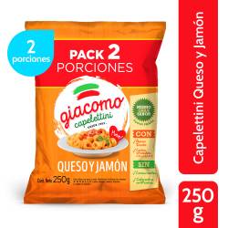 Capelettinis Queso y Jamón Giacomo x 250 g.