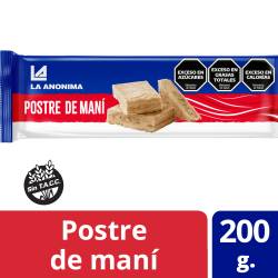 Postre Pasta de Maní La Anónima x 200 g.