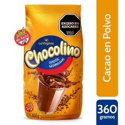 Alimento en Polvo Base Cacao Chocolino x 360 g.