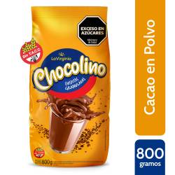 Alimento en Polvo Base Cacao Chocolino x 800 g.