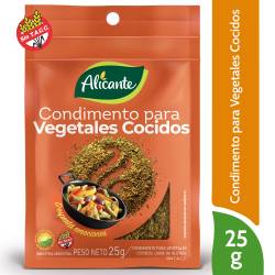 Condimento para Vegetales Alicante x 25 g.