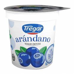 Yogur Entero con Frutas Arándanos Tregar x 160 g.