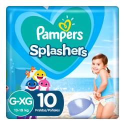 Traje de Baño Descremado  Splashers G-XG Pampers x 10 un.