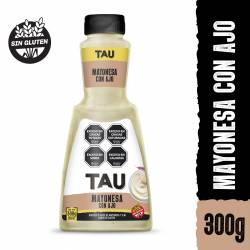 Mayonesa con  Ajo  Tau x 300 g.