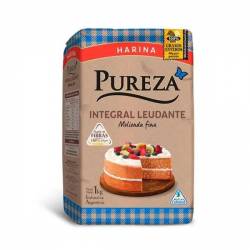 Harina Integral 100% Leudante Pureza x 1 Kg.