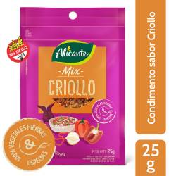 Mix Criollo Alicante x 25 g.