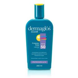Protector Solar Fps50 Dermaglos x 200 cc.