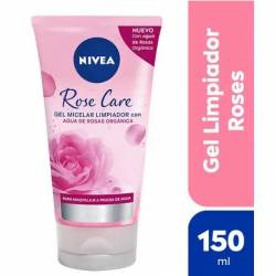 Gel Micelar Limpieza Rose Care Nivea Face x 150 cc.