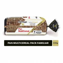Pan Lactal Mesa Multicereal Familiar. Mimago x 650 g.